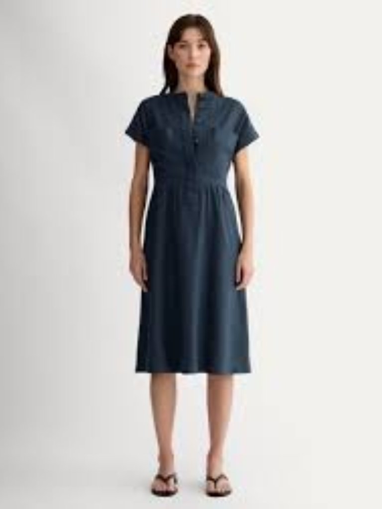 Everlane Craft Dress In Linen